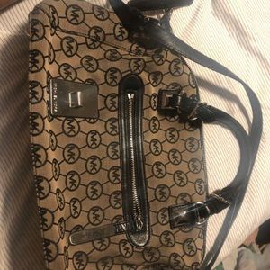 Michael Kors tote bag with handles and strap